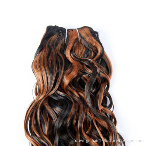 Wholesale Passion Twist Hair freetress Water Wave Crochet Braids Spring Passion Twist Curly Crochet Hair Braiding Synthetic Hair